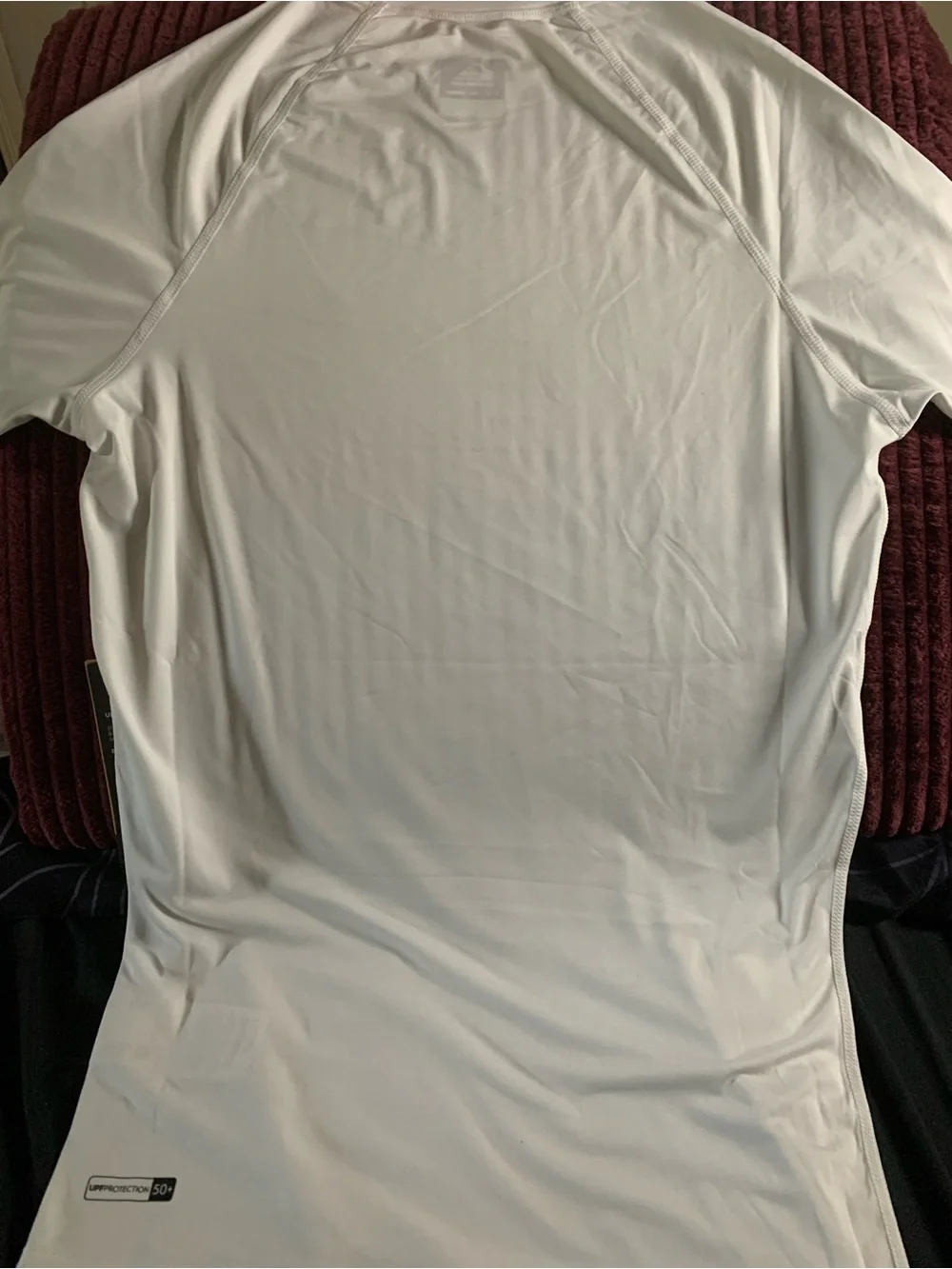 Quiksilver Men’s White Short Sleeve Rash Guard